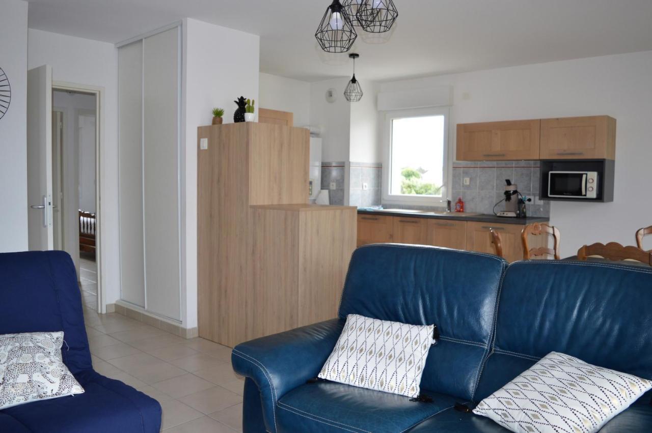 Appartement Spacieux Avec Balcon - A 50M De La Plage Курсел-сюр-Мер Екстериор снимка